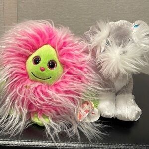 Ty Beanie Baby Bundle - Frizzy & Whiskers